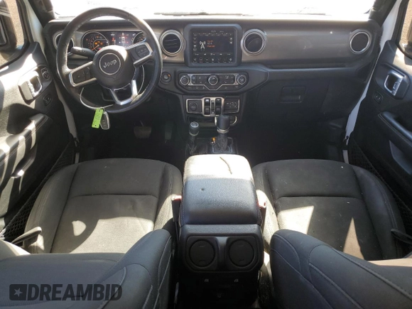 2021 Jeep Wrangler Unlimited Sahara High Altitude z VIN 1C4HJXEG4MW647079, wystawiony jako Copart lot #80202154 z przebiegiem 92 490 mil mil oraz Czysty tytuł • Clean title. Historia ofert i sprzedaży dostępna na DreamBid. Obrazek 8.