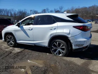 2022 Lexus RX 350 with VIN 2T2HZMDA7NC322095, listed as a Copart auction lot 49484325 with 124,042 mi miles and Salvage Title. Bid and sale history available at DreamBid. Image 2.