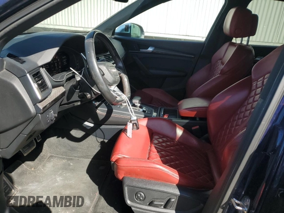 2018 Audi SQ5 Premium Plus with VIN WA1A4AFY2J2117350, listed as a Copart auction lot 48112954 with 70,119 mi miles and . Bid and sale history available at DreamBid. Image 7.