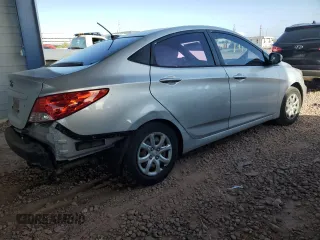 2013 Hyundai Accent GLS with VIN KMHCT4AE9DU521489, listed as a Copart auction lot 53659655 with 180,907 mi miles and Salvage Title. Bid and sale history available at carsss.com. Image 3.