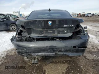 2007 BMW 5 Series 530xi with VIN WBANF73517CU25107, listed as a Copart auction lot 45581435 with 249,612 mi miles and Salvage Title. Bid and sale history available at carsss.com. Image 6.