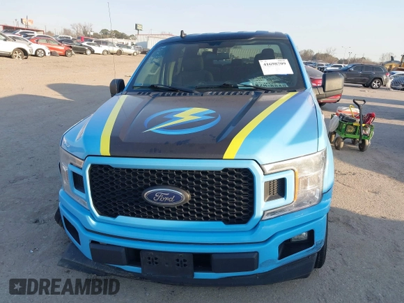 2020 Ford F-150 XL with VIN 1FTEW1CP6LKD42922, listed as a IAAI auction lot 41698709 with 131,218 mi miles. Bid and sale history available at carsss.com. Image 12.