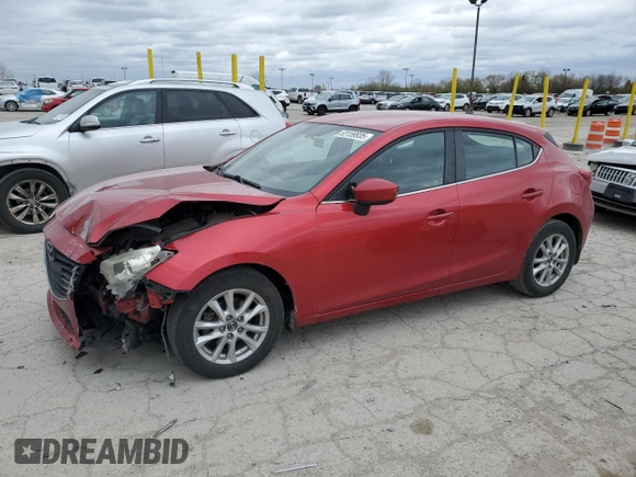 2014 Mazda 3 i Touring with VIN JM1BM1L70E1111533, listed as a Copart auction lot 53159935 with 143,035 mi miles and Salvage Title. Bid and sale history available at DreamBid. Image 1.