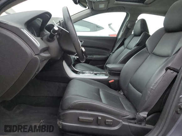 2018 Acura TLX with VIN 19UUB2F32JA010096, listed as a Copart auction lot 54727405 with 64,240 mi miles and Salvage Title. Bid and sale history available at carsss.com. Image 7.