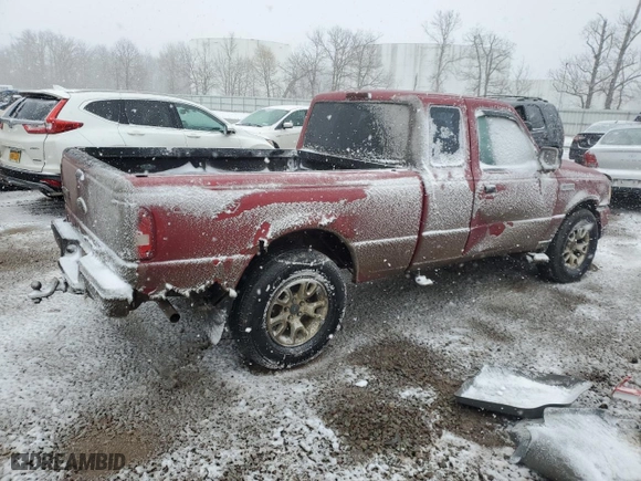 2008 Ford Ranger XL with VIN 1FTYR15E08PA20514, listed as a Copart auction lot 52145545 with 119,188 mi miles and Clean Title. Bid and sale history available at carsss.com. Image 3.