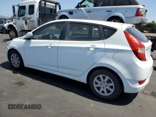 2015 Hyundai Accent GS with VIN KMHCT5AE9FU206751, listed as a Copart auction lot 55360365 with 218,611 mi miles and Clean Title. Bid and sale history available at carsss.com. Image 2.