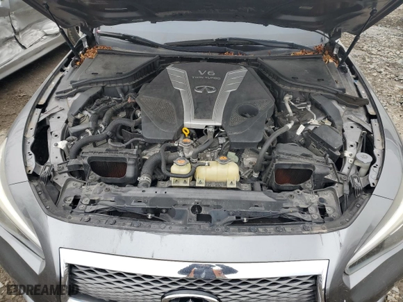 2017 Infiniti Q50 3.0t Premium with VIN JN1EV7AP8HM740429, listed as a Copart auction lot 43349565 with NaN miles and Salvage Title. Bid and sale history available at carsss.com. Image 11.