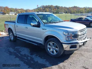 2019 Ford F-150 XL with VIN 1FTEW1E48KKE48547, listed as a IAAI auction lot 40789789 with 123,630 mi miles. Bid and sale history available at carsss.com. Image 1.
