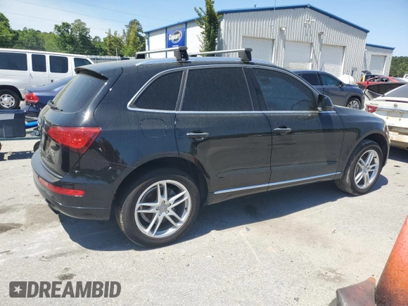 2015 Audi Q5 Premium Plus with VIN WA1LFAFP1FA037626, listed as a Copart auction lot 53302385 with 174,878 mi miles and Clean Title. Bid and sale history available at carsss.com. Image 3.