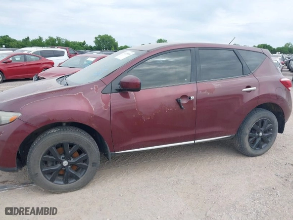 2012 Nissan Murano S with VIN JN8AZ1MU9CW121175, listed as a IAAI auction lot 41735209 with 191,933 mi miles. Bid and sale history available at carsss.com. Image 6.