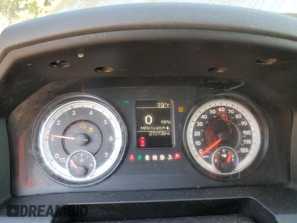 2015 Ram 2500 Tradesman with VIN 3C6TR4HT7FG672268, listed as a Copart auction lot 76031604 with 270,736 mi miles and Salvage Title. Bid and sale history available at carsss.com. Image 9.