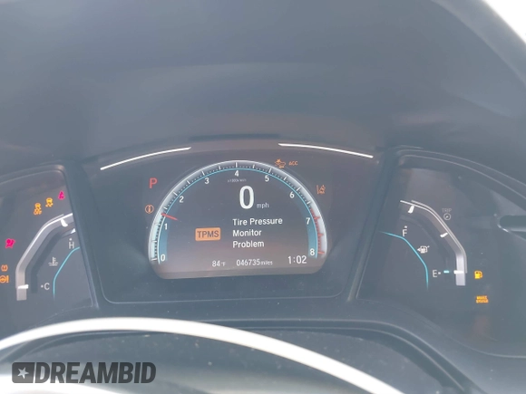 2020 Honda Civic LX z VIN 19XFC2F69LE203697, wystawiony jako IAAI lot #41608520 z przebiegiem 46 735 mil mil oraz . Historia ofert i sprzedaży dostępna na DreamBid. Obrazek 7.