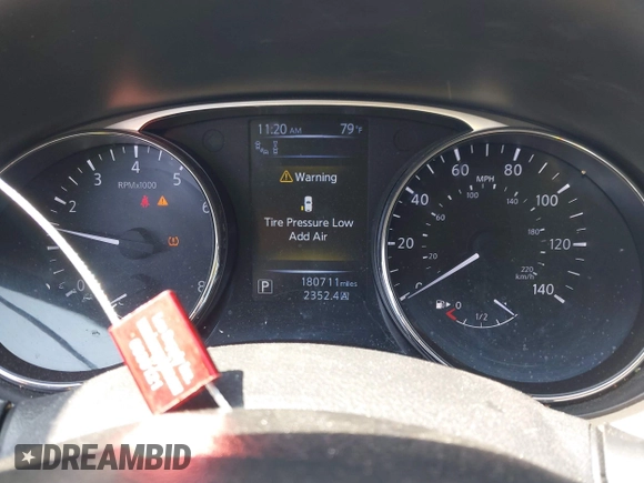 2016 Nissan Rogue SL with VIN 5N1AT2MV5GC817725, listed as a IAAI auction lot 42019550 with 180,711 mi miles and . Bid and sale history available at DreamBid. Image 7.