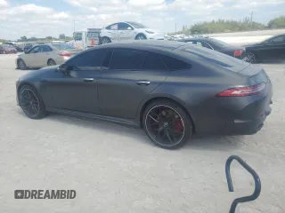 2023 Mercedes-Benz AMG GT 43 с VIN W1K7X5KB1PA054889, выставлен на аукционе Copart как лот 53025585 с пробегом 25 758 миль миль и Списание • Salvage title. История ставок и продаж доступна на DreamBid. Изображение 2.