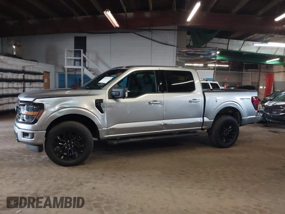 2024 Ford F-150 XLT with VIN 1FTEW3LP2RFB49048, listed as a IAAI auction lot 42025793 with 109 mi miles. Bid and sale history available at carsss.com. Image 14.