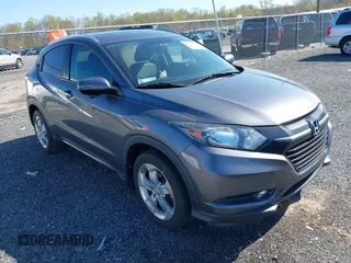 2016 Honda HR-V EX-L w/Navi with VIN 3CZRU6H70GM726023, listed as a IAAI auction lot 42049814 with 120,123 mi miles. Bid and sale history available at carsss.com. Image 1.