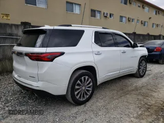 2022 Chevrolet Traverse Premier with VIN 1GNERKKW9NJ149105, listed as a Copart auction lot 41861773 with 21,438 mi miles. Bid and sale history available at carsss.com. Image 3.