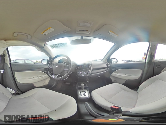 2017 Mitsubishi Mirage ES z VIN ML32F3FJ5HHF18228, wystawiony jako Copart lot #55814975 z przebiegiem 81 565 mil mil oraz Szkody całkowita. Historia ofert i sprzedaży dostępna na DreamBid. Obrazek 14.