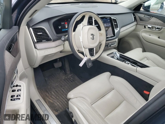 2023 Volvo XC90 Ultimate with VIN YV4062PA0P1994451, listed as a Copart auction lot 88071755 with 21,464 mi miles and Salvage Title. Bid and sale history available at carsss.com. Image 8.