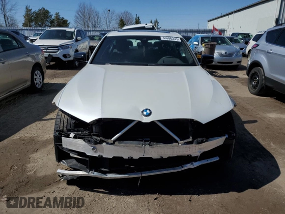 2022 BMW 3 Series M340i xDrive with VIN WBA5U9C02NFM31354, listed as a Copart auction lot 50986335 with Not Provided miles and Clean Title. Bid and sale history available at DreamBid. Image 5.