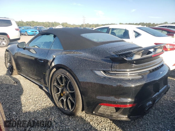 2024 Porsche 911 Turbo with VIN WP0CD2A98RS257662, listed as a Copart auction lot 73840434 with 0 mi miles and Salvage Title. Bid and sale history available at carsss.com. Image 2.