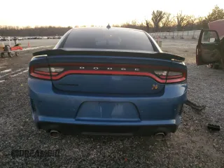 2022 Dodge Charger Scat Pack with VIN 2C3CDXGJ5NH193942, listed as a Copart auction lot 47988885 with 44,115 mi miles and Salvage Title. Bid and sale history available at carsss.com. Image 6.