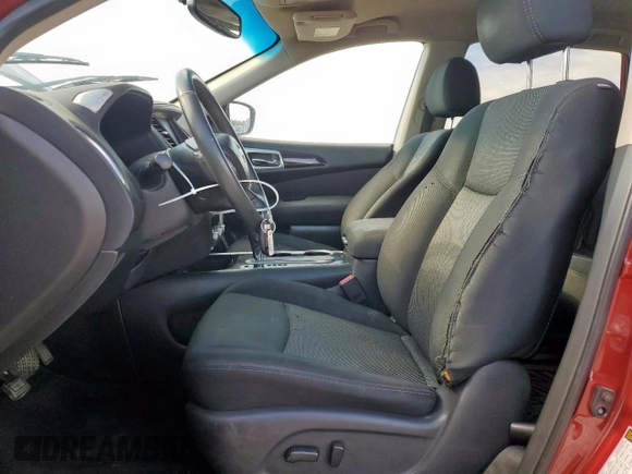 2017 Nissan Pathfinder SV z VIN 5N1DR2MN1HC679419, wystawiony jako Copart lot #58963105 z przebiegiem 132 164 mil mil oraz Czysty tytuł • Clean title. Historia ofert i sprzedaży dostępna na DreamBid. Obrazek 7.