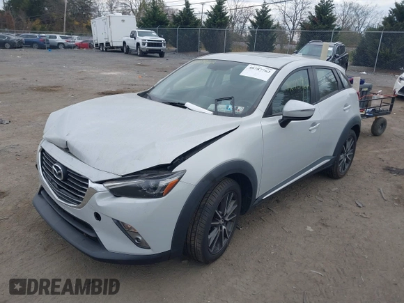2016 Mazda CX-3 Grand Touring with VIN JM1DKBD78G0126342, listed as a IAAI auction lot 40787762 with 48,530 mi miles. Bid and sale history available at carsss.com. Image 17.