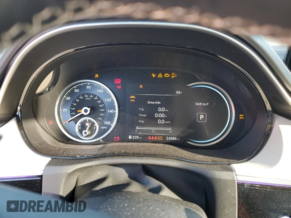2024 Genesis GV70 Sport z VIN 5NMMCDTC3RH016762, wystawiony jako Copart lot #49094835 z przebiegiem 25 486 mil mil oraz Szkoda całkowita • Salvage title. Historia ofert i sprzedaży dostępna na DreamBid. Obrazek 9.