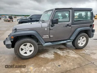 2014 Jeep Wrangler Sport с VIN 1C4AJWAG8EL188210, выставлен на аукционе Copart как лот 60699235 с пробегом 108 409 миль миль и Списание • Salvage title. История ставок и продаж доступна на DreamBid. Изображение 1.