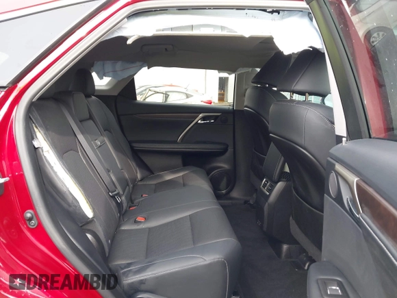 2022 Lexus RX with VIN 2T2HZMDA6NC321813, listed as a IAAI auction lot 41915584 with 36,893 mi miles. Bid and sale history available at carsss.com. Image 8.