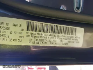 2020 Jeep Compass Latitude w/Sun/Safety Pkg with VIN 3C4NJCBB8LT141103, listed as a IAAI auction lot 41263757 with 128,272 mi miles. Bid and sale history available at carsss.com. Image 9.