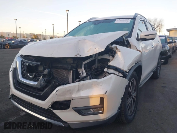 2017 Nissan Rogue SL with VIN JN8AT2MT6HW154527, listed as a IAAI auction lot 41808881 with 64,982 mi miles and . Bid and sale history available at DreamBid. Image 6.
