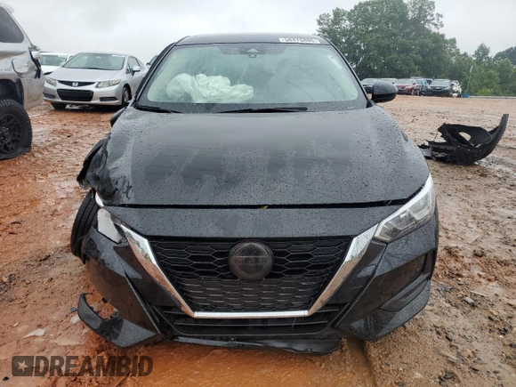 2021 Nissan Sentra SV с VIN 3N1AB8CV3MY308721, выставлен на аукционе Copart как лот 58476895 с пробегом 28 192 миль миль и Списание • Salvage title. История ставок и продаж доступна на DreamBid. Изображение 5.