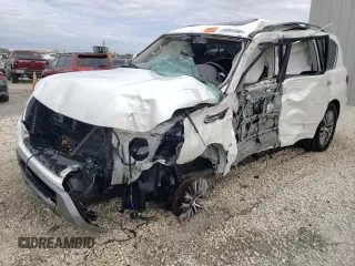 2023 Nissan Armada SL with VIN JN8AY2BD0P9691890, listed as a Copart auction lot 83558374 with 0 mi miles and Non Repairable. Bid and sale history available at carsss.com. Image 1.
