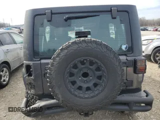 2018 Jeep Wrangler Unlimited Sport with VIN 1C4BJWDG7JL823069, listed as a Copart auction lot 41993395 with 79,434 mi miles and Salvage title. Bid and sale history available at DreamBid. Image 6.