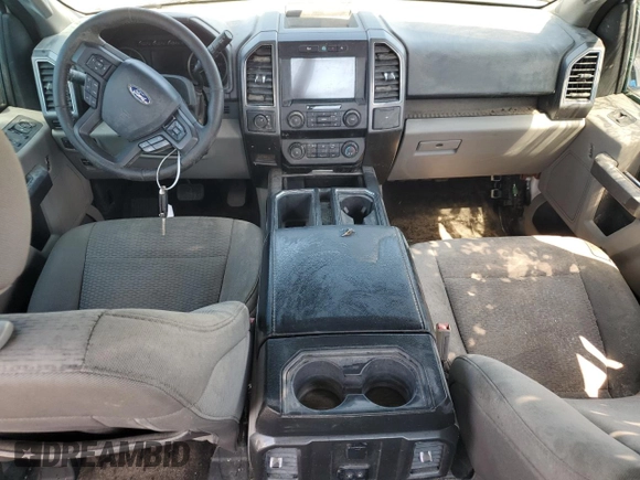 2020 Ford F-150 XL with VIN 1FTEW1EP1LFB38518, listed as a Copart auction lot 52570445 with Not Provided miles and Salvage Title. Bid and sale history available at carsss.com. Image 8.