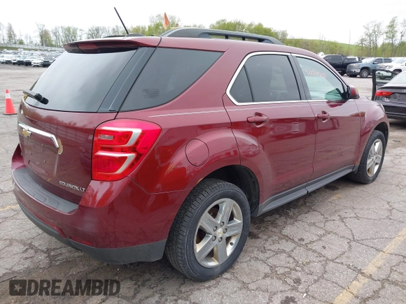 2016 Chevrolet Equinox LT with VIN 2GNFLFEK7G6187020, listed as a IAAI auction lot 42174310 with 144,441 mi miles and . Bid and sale history available at carsss.com. Image 4.