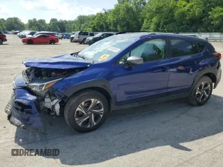 2024 Subaru Crosstrek Premium с VIN JF2GUADCXR8865054, выставлен на аукционе Copart как лот 61800015 с пробегом 13 609 миль миль и Списание • Salvage title. История ставок и продаж доступна на DreamBid. Изображение 1.