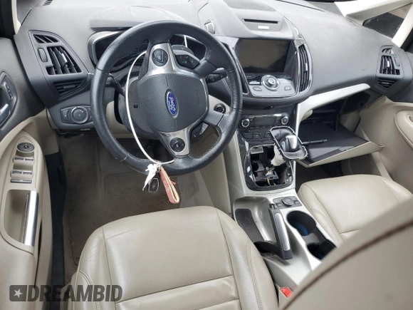 2015 Ford C-Max SEL z VIN 1FADP5BU9FL103750, wystawiony jako Copart lot #59966635 z przebiegiem Nie podano mil oraz Szkoda całkowita • Salvage title. Historia ofert i sprzedaży dostępna na DreamBid. Obrazek 8.