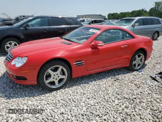 2003 Mercedes-Benz SL 500 with VIN WDBSK75F83F020313, listed as a Copart auction lot 60667045 with 43,119 mi miles and Clean title. Bid and sale history available at DreamBid. Image 1.