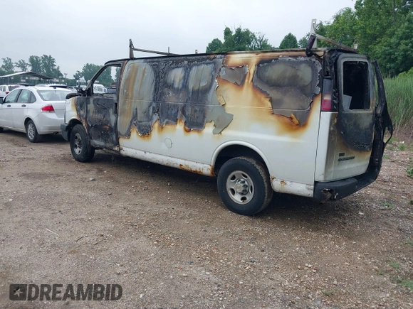2004 Chevrolet Express Cargo with VIN 1GCGG29VX41203790, listed as a IAAI auction lot 42544137 with 95,779 mi miles and . Bid and sale history available at DreamBid. Image 3.