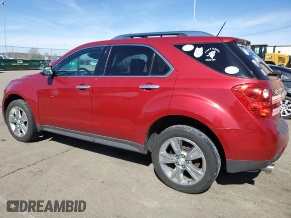 2013 Chevrolet Equinox LTZ with VIN 2GNFLFE35D6167112, listed as a Copart auction lot 45604135 with 137,431 mi miles and Clean Title. Bid and sale history available at carsss.com. Image 2.