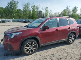 2024 Subaru Forester Limited с VIN JF2SKALC8RH479153, выставлен на аукционе Copart как лот 59378365 с пробегом 15 478 миль миль и Списание • Salvage title. История ставок и продаж доступна на DreamBid. Изображение 1.