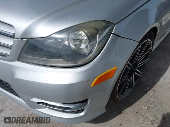 2012 Mercedes-Benz C-Class C 250 Sport with VIN WDDGF4HB8CA704655, listed as a IAAI auction lot 40293590 with 156,117 mi miles. Bid and sale history available at carsss.com. Image 6.