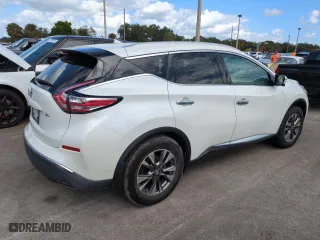 2015 Nissan Murano SV with VIN 5N1AZ2MG0FN290650, listed as a Copart auction lot 74561674 with 0 mi miles and Salvage Title. Bid and sale history available at carsss.com. Image 3.