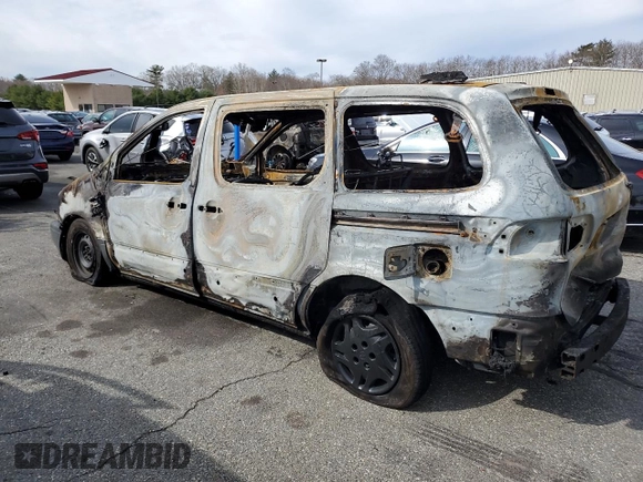 2001 Toyota Sienna CE with VIN 4T3ZF19C11U342160, listed as a Copart auction lot 50742095 with Not Provided miles and Non Repairable. Bid and sale history available at DreamBid. Image 2.
