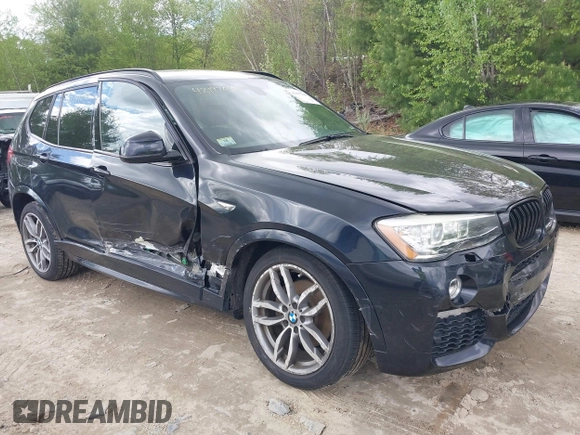 2016 BMW X3 xDrive35i z VIN 5UXWX7C59G0R16920, wystawiony jako IAAI lot #42197045 z przebiegiem 114 116 mil mil oraz . Historia ofert i sprzedaży dostępna na DreamBid. Obrazek 1.