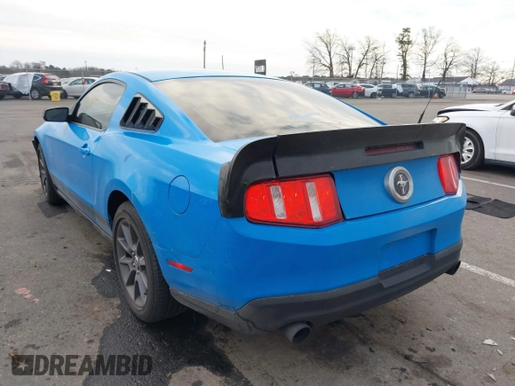 2012 Ford Mustang V6 Premium with VIN 1ZVBP8AM4C5271247, listed as a IAAI auction lot 41667475 with 150,700 mi miles. Bid and sale history available at carsss.com. Image 3.
