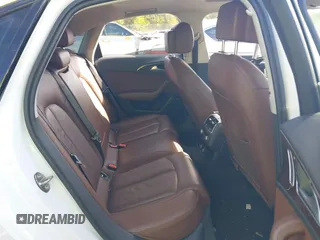 2017 Audi A6 Premium Plus with VIN WAUG8AFC6HN074016, listed as a IAAI auction lot 40417161 with 126,388 mi miles. Bid and sale history available at carsss.com. Image 8.